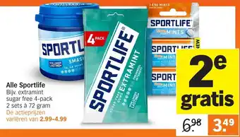 Albert Heijn Alle Sportlife aanbieding