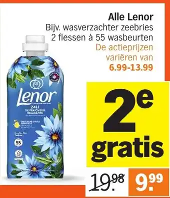 Albert Heijn Alle Lenor aanbieding