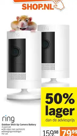 Albert Heijn Outdoor Stick Up Camera Battery aanbieding
