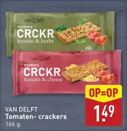 ALDI Van Delft Tomaten-crackers aanbieding