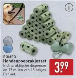 ALDI Romeo Hondenpoepzakjesset aanbieding