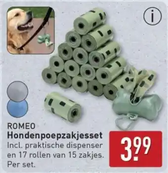 ALDI Romeo Hondenpoepzakjesset aanbieding
