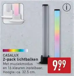 ALDI Casalux 2 Pack Lichtbalken aanbieding
