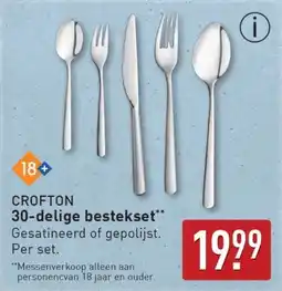 ALDI Crofton 30 Delige Bestekset aanbieding