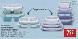 ALDI Crofton Opvouwbare Vershouddozenset aanbieding