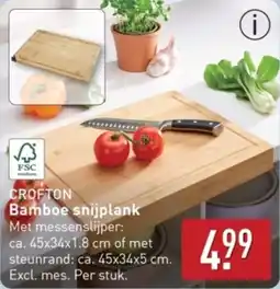 ALDI Crofton Bamboe Snijplank aanbieding