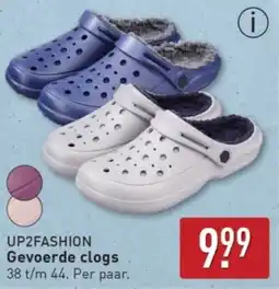 ALDI Up2fashion Gevoerde Clogs aanbieding