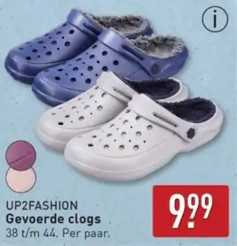 ALDI Up2fashion Gevoerde Clogs aanbieding