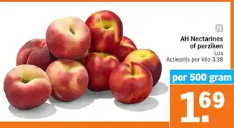 Albert Heijn AH Nectarines of perziken aanbieding