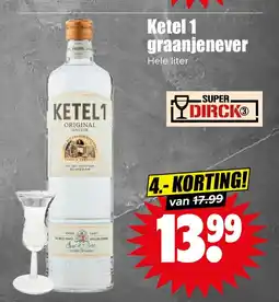Dirk Ketel 1 graanjenever aanbieding