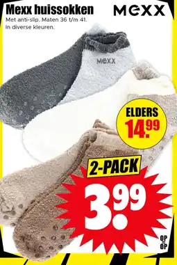 Dirk Mexx huissokken aanbieding