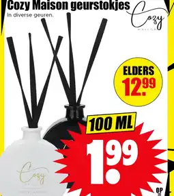 Dirk Cozy Maison geurstokjes aanbieding