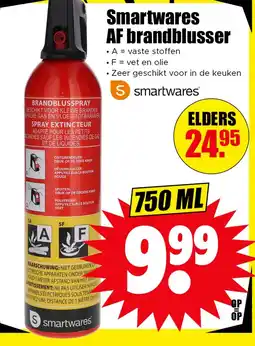 Dirk Smartwares AF brandblusser aanbieding