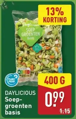 ALDI Dayliciou Soep groenten aanbieding