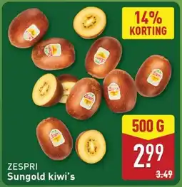 ALDI Zespri Sungold kiwi's aanbieding