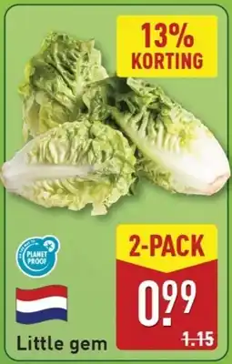 ALDI Little gem aanbieding