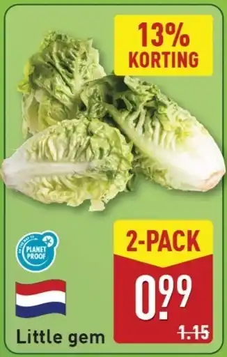 ALDI Little gem aanbieding