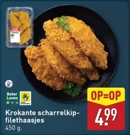 ALDI Krokante scharrelkip- filethaasjes aanbieding