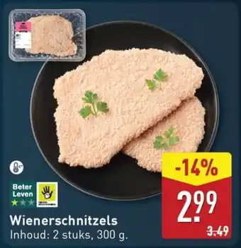 ALDI Wienerschnitzels aanbieding