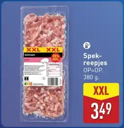 ALDI Spek- reepjes aanbieding