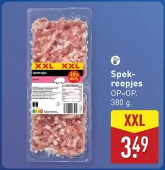 ALDI Spek- reepjes aanbieding