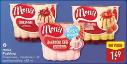 ALDI Mona pudding aanbieding