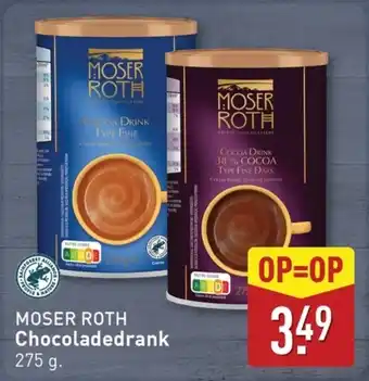 ALDI Moser Roth chocoladedrank aanbieding