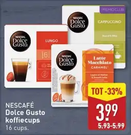 ALDI NESCAFÉ Dolce Gusto koffiecups aanbieding