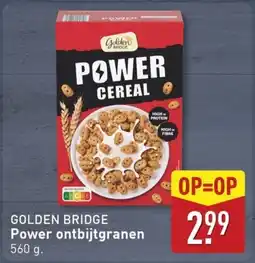 ALDI Golden Bridge Power ontbijtgranen aanbieding