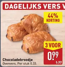ALDI Chocoladebroodje Ovenvers aanbieding