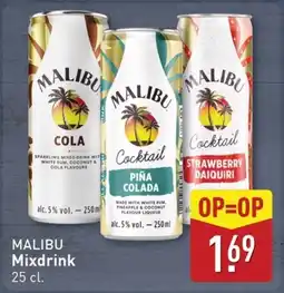 ALDI Malibu mixdrink aanbieding