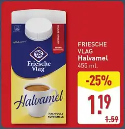 ALDI Friesche Vlag Halvamel aanbieding