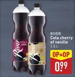 ALDI River Cola cherry of vanille aanbieding