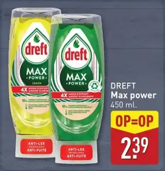 ALDI Dreft Max power aanbieding