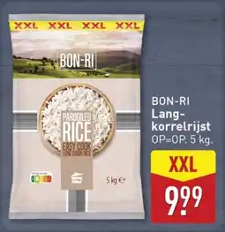 ALDI Bon-ri Lang- Korrelrijst aanbieding