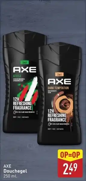 ALDI Axe Douchegel aanbieding