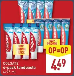 ALDI Colgate 4-pack tandpasta aanbieding