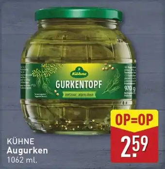 ALDI Kühne Augurken aanbieding