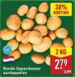 ALDI Ronde Opperdoezer aardappelen aanbieding