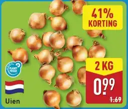 ALDI Uien aanbieding