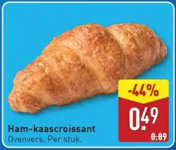 ALDI Ham-kaascroissant Ovenvers aanbieding