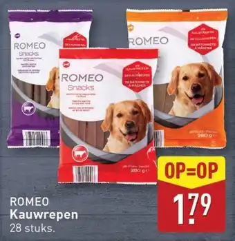ALDI Romeo Kauwrepen aanbieding