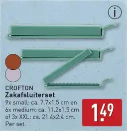 ALDI Crofton Zakafsluiterset aanbieding