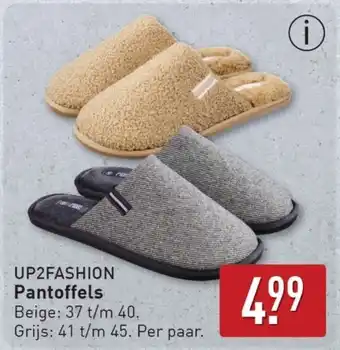 ALDI Up2fashion Pantoffels aanbieding