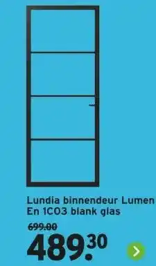 GAMMA Lundia binnendeur Lumen aanbieding