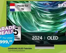 EP Beerepoot SAMSUNG OLED Televisie (QE77592D/QE83S92D) aanbieding