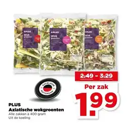 PLUS PLUS Aziatische wokgroenten aanbieding