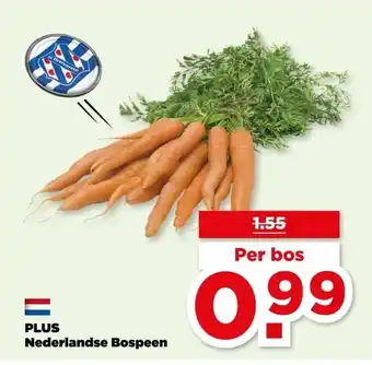 PLUS PLUS Nederlandse Bospeen aanbieding