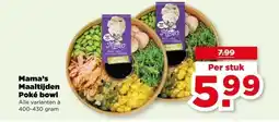 PLUS Mama's Maaltijden Poké bowl aanbieding