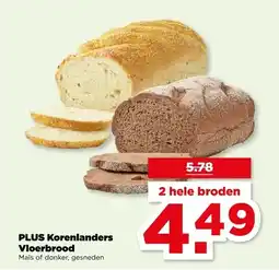 PLUS PLUS Korenlanders Vloerbrood aanbieding